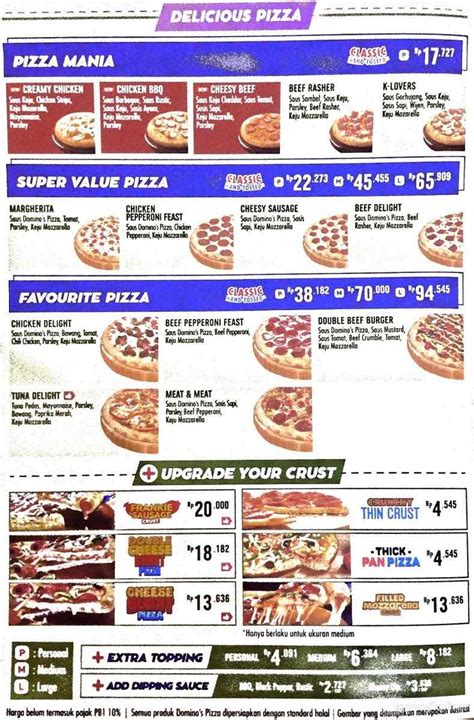 domino's pizza oil city menu|domino's pizza menu with prices.